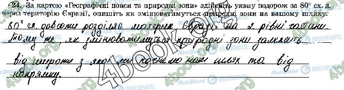 ГДЗ Географія 7 клас сторінка Стр.55-(24)